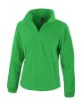 Dames Fleece Vest Result Outdoor R220F Vivid Green